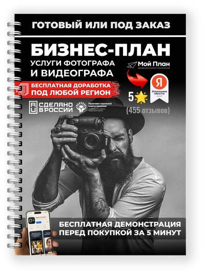 Бизнес-план под социальный контракт в 2022 г. Ниша: Деятельность в сфере видео и фото съемок и монта