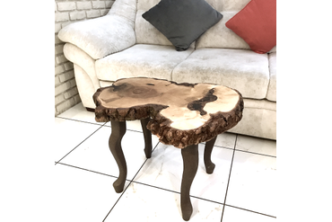 Столик из капа березы. Работа spilcenter.com В наличии. https://spilcenter.com/products/44194562