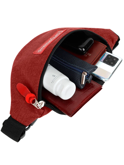Сумка на пояс Optimum Mini RL, красная