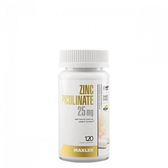 (Maxler) Zinc Picolinate 25 mg - (120 капс)