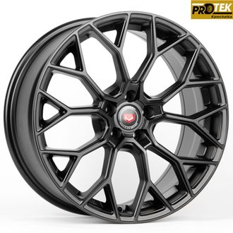 Комплект дисков R18 8,0J ET+35 5*100 Veemann BY05-CT354 Черный матовый (80511)