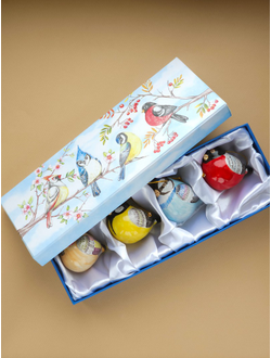 Комплект ёлочных игрушек "Птички"