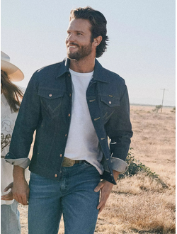 Куртка Wrangler® Cowboy Cut® Selvedge Unlined Denim Jacket