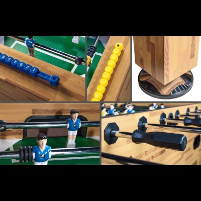 Настольный футбол «Champion Pro» (140х72х86, светлый)