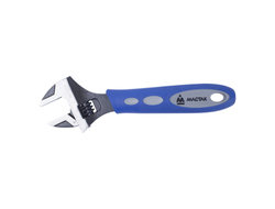 Ключ разводной 200 мм, эргономичная ручка, держатель МАСТАК 020-10200H