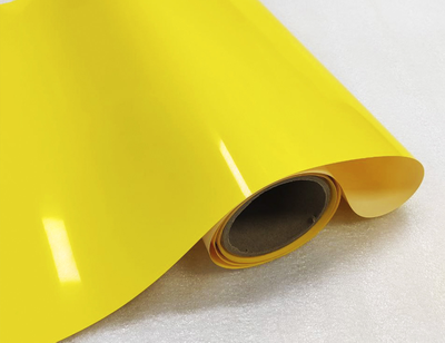Термопленка "SEF" серия FLEXCUT 05 LEMON YELLOW, 60 мкм, полиуриетан 100%