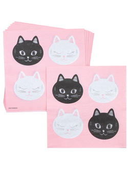 Салфетка Котики 33см 12шт