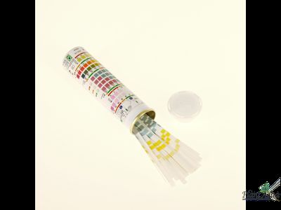 Тест 6 в 1 JBL EasyTest, тест полоски, pH,KH, GH,NO2,NO3, 50 шт