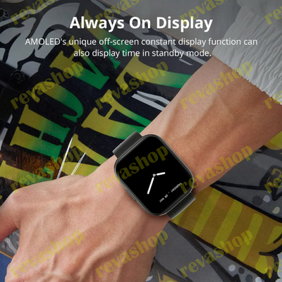 revashop-смарт-часы-COLMI P68-AMOLED-экран- водостойкие-тэги, поисковая система-интернет- водостойки