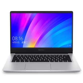 Ноутбук Xiaomi RedmiBook 14&quot; Enhanced Edition (Intel Core i5 10210U 1600 MHz/14&quot;/1920x1080/8GB/1024GB SSD/DVD нет/NVIDIA GeForce MX250 2GB/Wi-Fi/Bluetooth/Windows 10 Home) Серебристый