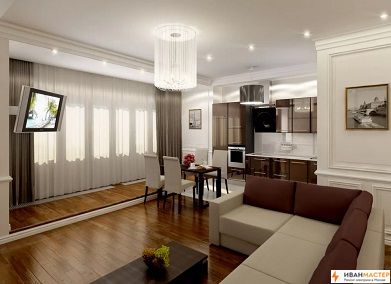 Ремонт электрики в трехкомнатной квартире в Москве ИВАНМАСТЕР