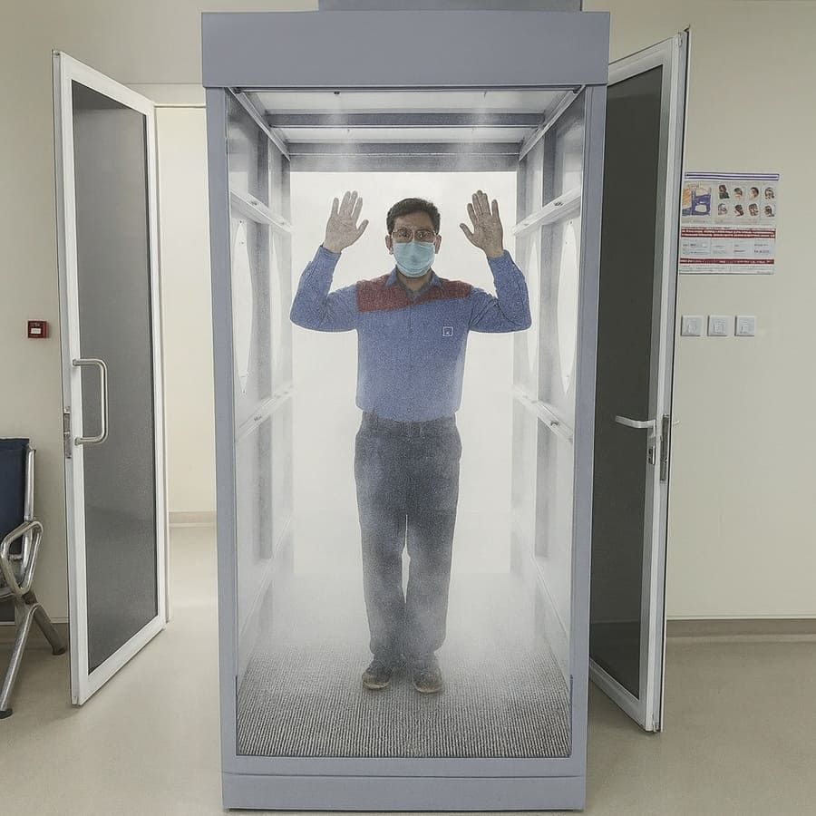 Кабина дезинфекции