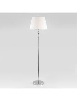 Торшер классический с абажуром Eurosvet 01072/1 хром