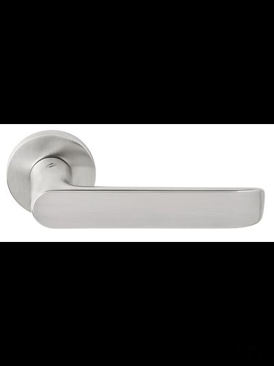 Дверная ручка на круглом основании COLOMBO Lund SE11RSB-CM матовый хром