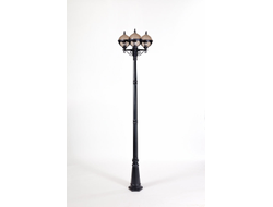 Садово-Парковый светильник шар VENA smoke 3