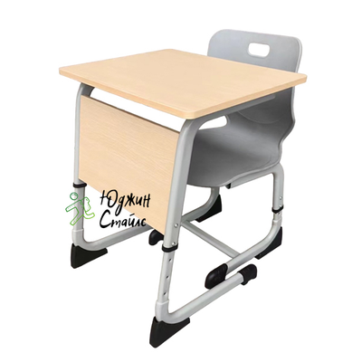 Комплект школьной мебели: Стол ученический КЛ-9 и стул пластиковый КЛ-3. Купить по выгодной цене.
