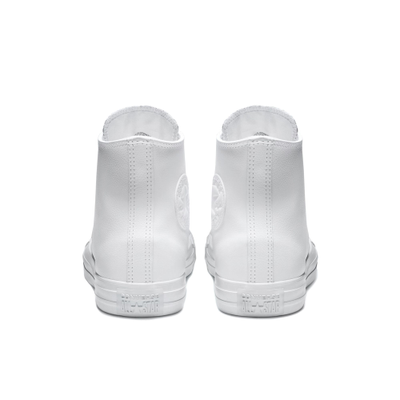 кожаные кеды Converse Chuck Taylor All Star Leather White Monochrome купить на официальном сайте