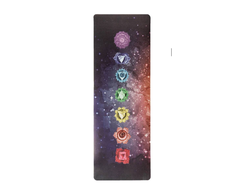 Коврик спортивный профессиональный натуральный каучук +полиуритан  1,83*68*2мм №5