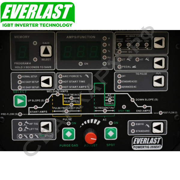 Установка для аргонодуговой сварки Everlast PowerTIG 255EXT