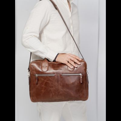 Сумка для ноутбука Fratello brown (арт. 1014-02)