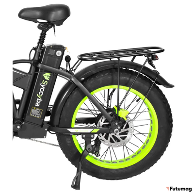Электровелосипед SYCCYBA H1 (F10) 20AH зеленый