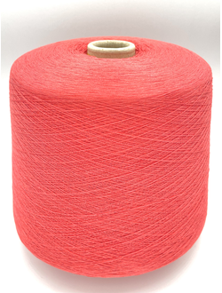 Servizi e Seta art. cottonsilk 55% Silk Mulberry (шёлк), 45% Organic Cotton (хлопок) Nm.2/48 2400 метров в 100 гр. цв. Salmone