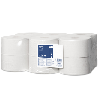 120197 Tork Universal туалетная бумага в мини-рулонах Система T2 белая