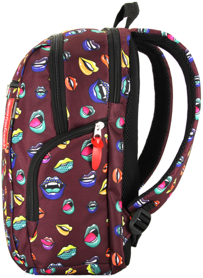Школьный рюкзак Optimum City 2 RL, губы