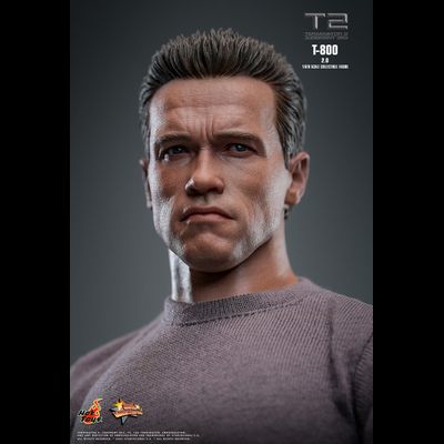 Терминатор Т-800 (Арнольд Шварценеггер, "Терминатор 2: Судный День") - Коллекционная фигурка 1/6 Terminator 2: Judgment Day (2.0) (MMS795) - Hot Toys