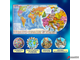 Карта мира политическая 101×70 см, 1:32М, с ламинацией, интерактивная, в тубусе, BRAUBERG. 112382