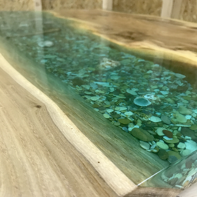стол река, стол со смолой, стол с рекой, стол из эпоксидной смолы, стол для ресторана, стол для кафе