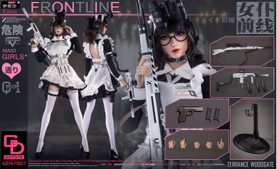 Боевая горничная Элиза - КОЛЛЕКЦИОННАЯ ФИГУРКА 1/6 ELIZA (GD97007) - GDTOYS