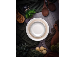 Тарелка глубокая/для пасты 25 см с полями Venus PIOLI
