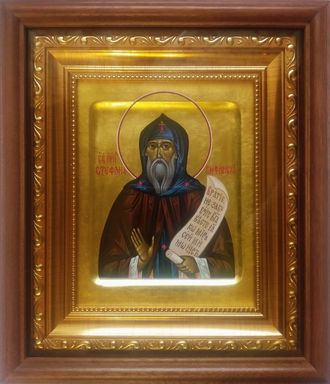 Стефан Вифинский (Халкидонский), Святой Преподобный. Рукописная икона.