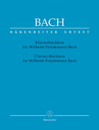 Bach, Johann Sebastian Notebook for Wilhelm Friedemann Bach