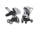 Коляска прогулочная Carrello Alfa CRL-5508 Feather Grey 2024 (накидка черная)