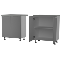 ЛЕ235 Стол кухонный Аляска Н-570 (700). Размер: 700*820*542/600