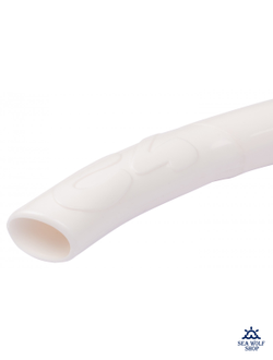 Трубка для дайвинга С4 MISTRAL WHITE гибкая