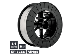 Проволока сварочная MIG, алюминий ER 5356 (AlMg5), Ø 1,6 мм, 6 кг