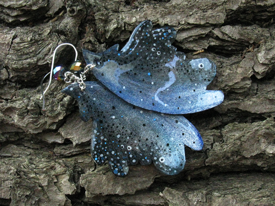 Мистические серьги "Крылышки Туманной Феи"