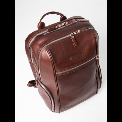Кожаный рюкзак Vicoforte Premium brown (арт. 3099-53)