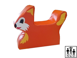 Мягкий модуль "Веселые зверята" - "Белочка"