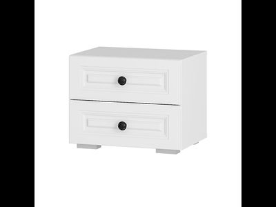 Тумба прикроватная Софт ТБ-12 белый/эмаль белая