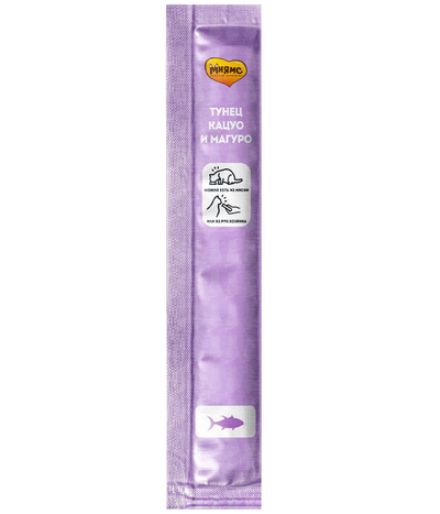 Крем-лакомство с тунцом Кацуо и Магуро, 4*15 гр