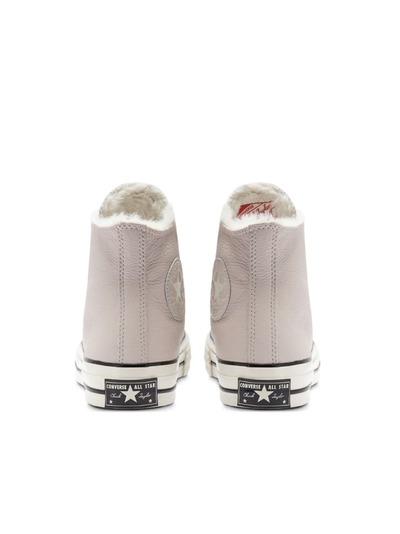 Кеды Converse Chuck 70 Cozy Club зимние розовые высокие