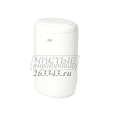 Tork Пластиковая корзина для мусора, 5л (белая, черная)