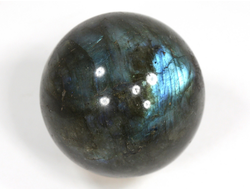 Шар Лабрадорит, Мадагаскар (43 мм, 95 г) №35335