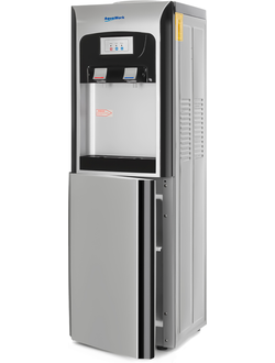 Aqua Work V90 серебро со шкафчиком, с нагревом и электронным охлаждением