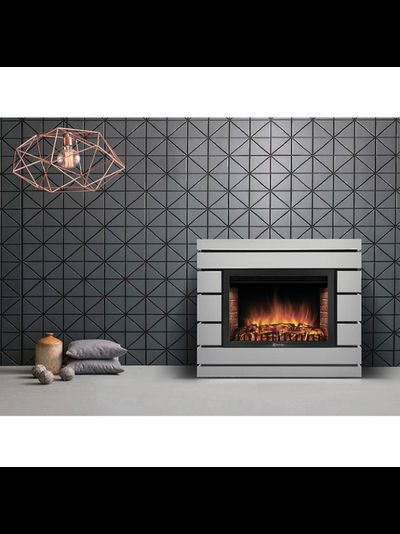 Портал Firelight Moderno 30 шпон белый дуб