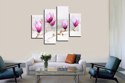 Модульная картина "Магнолии"